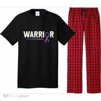 Thyroid Cancer Warrior Thyroid Cancer Awareness Gift Pajama Set thumb 0