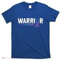 Thyroid Cancer Warrior Thyroid Cancer Awareness Gift T-Shirt thumb 0