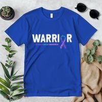 Thyroid Cancer Warrior Thyroid Cancer Awareness Gift Premium T-Shirt thumb 2