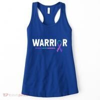 Thyroid Cancer Warrior Thyroid Cancer Awareness Gift Women's Tank Top thumb 0