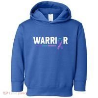 Thyroid Cancer Warrior Thyroid Cancer Awareness Gift Toddler Hoodie thumb 0