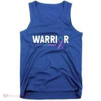 Thyroid Cancer Warrior Thyroid Cancer Awareness Gift Tank Top thumb 0