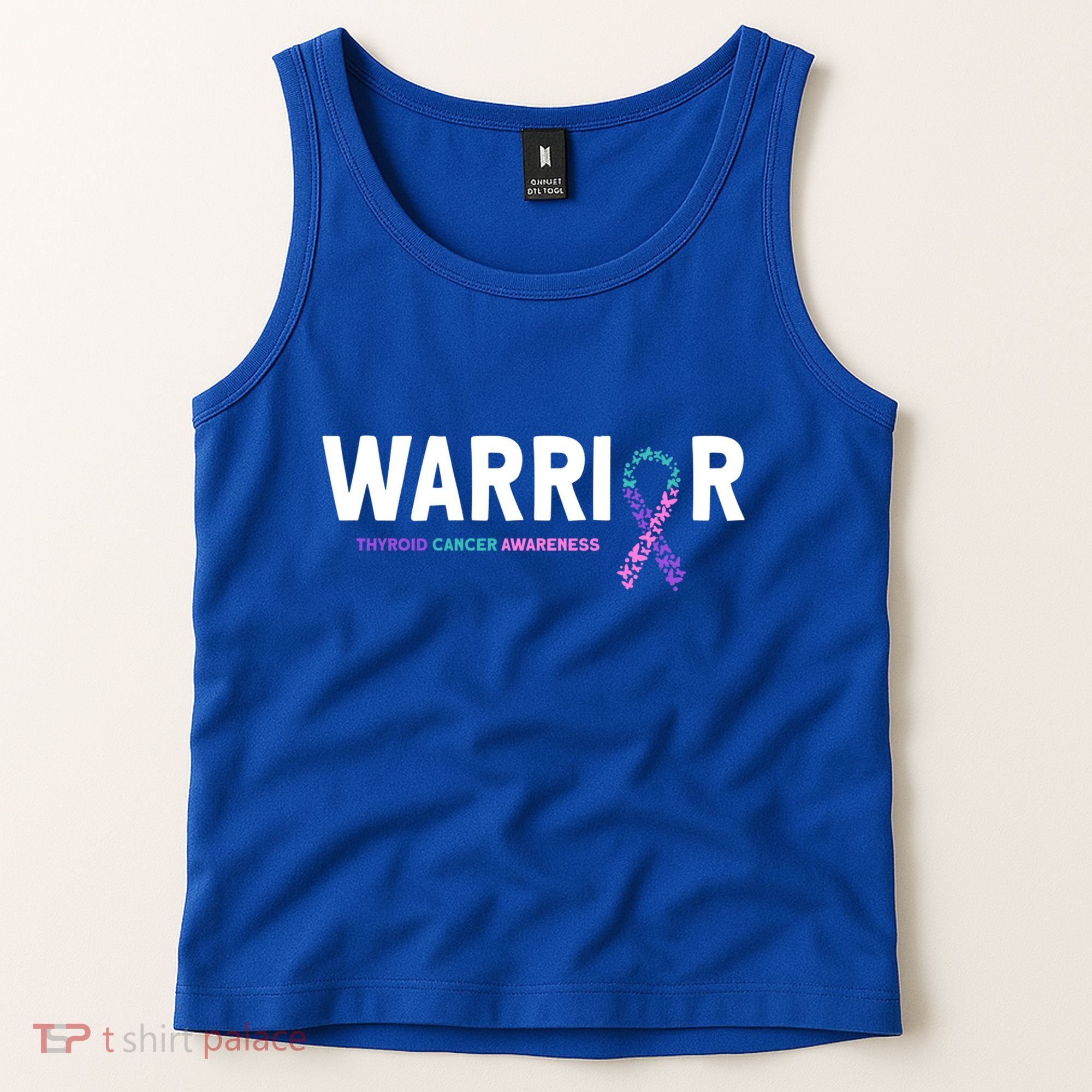 Thyroid Cancer Warrior Thyroid Cancer Awareness Gift Tank Top