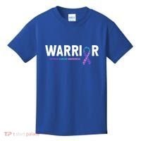 Thyroid Cancer Warrior Thyroid Cancer Awareness Gift Kids T-Shirt thumb 0