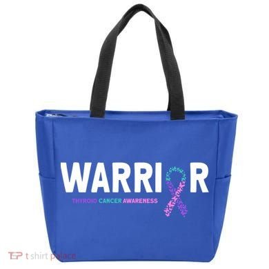Thyroid Cancer Warrior Thyroid Cancer Awareness Gift Tote Bag