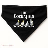 The Cockatiels Weiro Bird Quarrion Parrot Lover USA-Made Doggie Bandana thumb 0