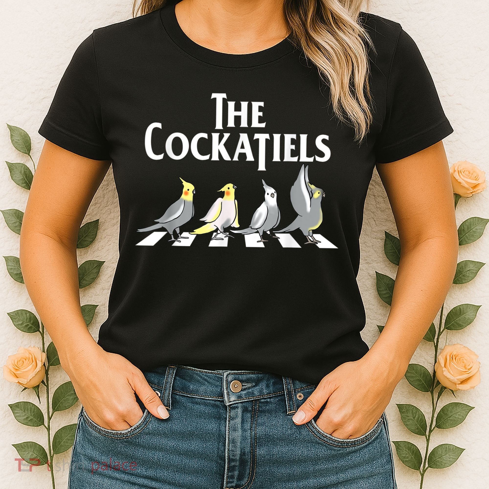 The Cockatiels Weiro Bird Quarrion Parrot Lover Women's T-Shirt