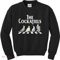 The Cockatiels Weiro Bird Quarrion Parrot Lover Kids Sweatshirt thumb 0