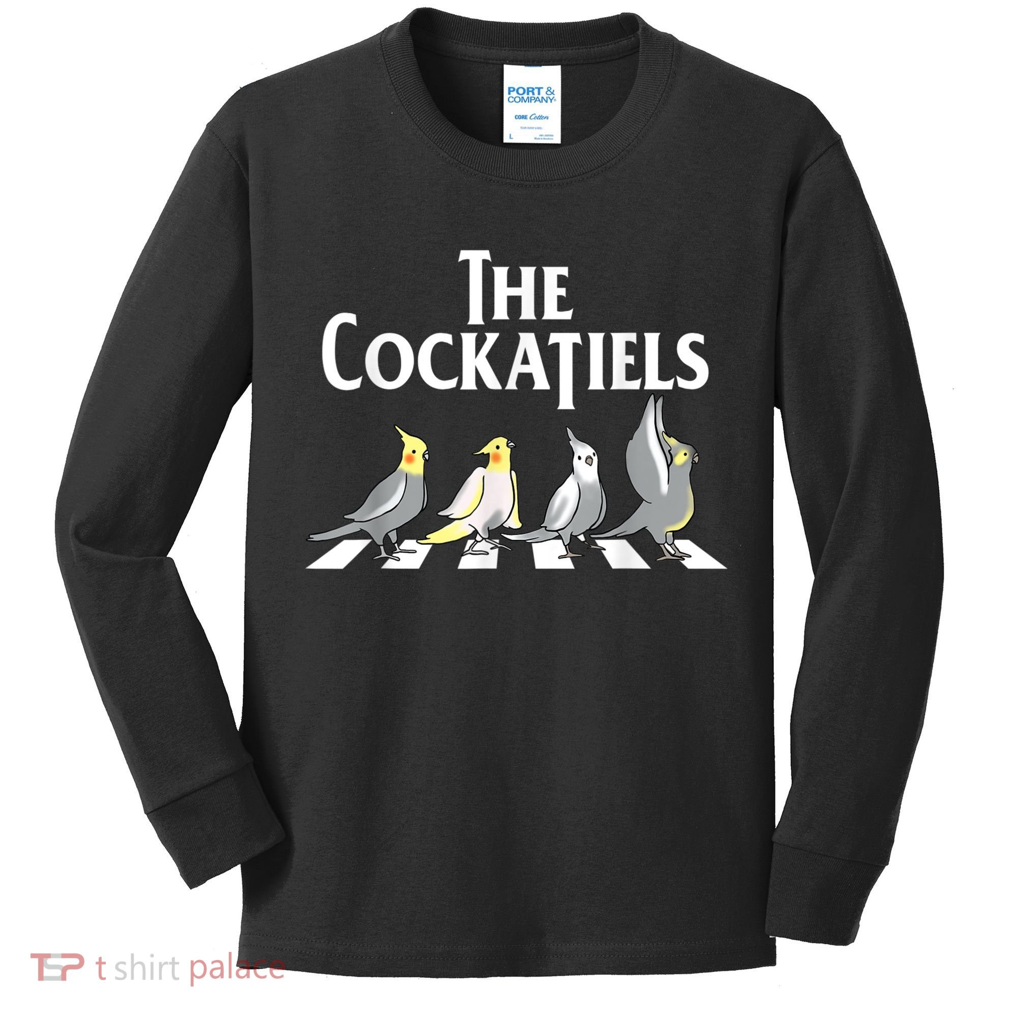 The Cockatiels Weiro Bird Quarrion Parrot Lover Kids Long Sleeve Shirt