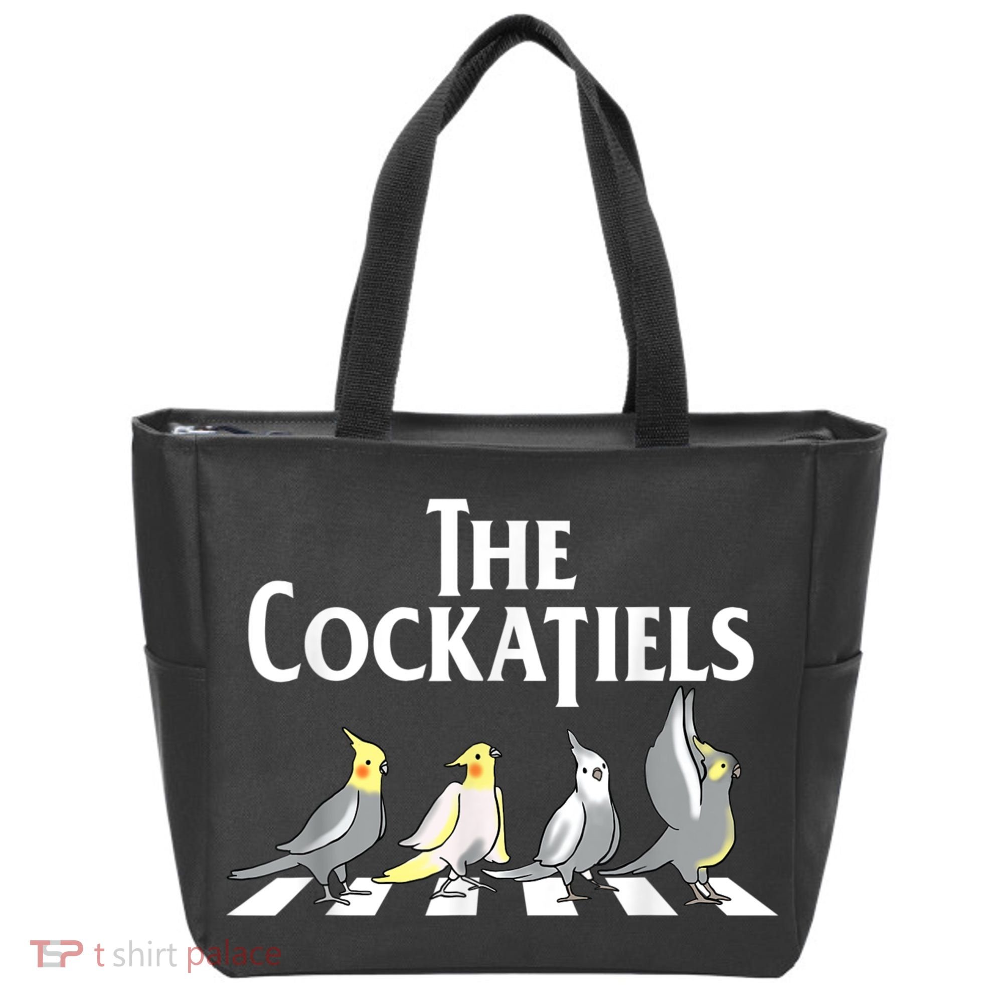 The Cockatiels Weiro Bird Quarrion Parrot Lover Tote Bag