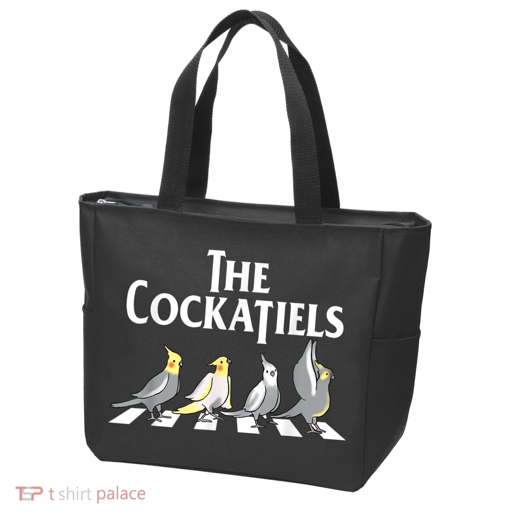 The Cockatiels Weiro Bird Quarrion Parrot Lover Tote Bag