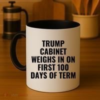 Trump Cabinet Weighs In On First 100 Days Of Term Coffee Mug thumb 4