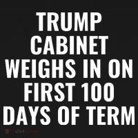 Trump Cabinet Weighs In On First 100 Days Of Term Women's Hoodie thumb 2