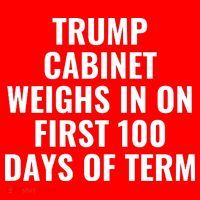 Trump Cabinet Weighs In On First 100 Days Of Term Mousepad thumb 1