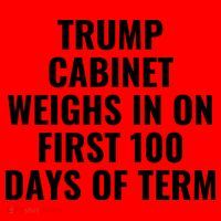 Trump Cabinet Weighs In On First 100 Days Of Term Santa Hat thumb 1