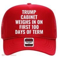 Trump Cabinet Weighs In On First 100 Days Of Term Hat thumb 0