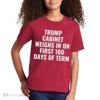 Trump Cabinet Weighs In On First 100 Days Of Term Kids T-Shirt thumb 2