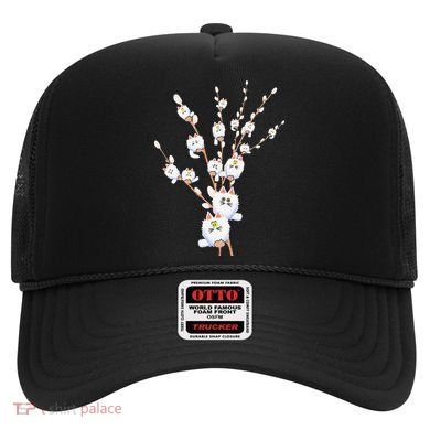 Tree Cat Willow Buds Flowers Tree Hat
