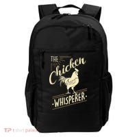 The Chicken Whisperer Funny Chicken Farming Morning Sun Backpack thumb 0