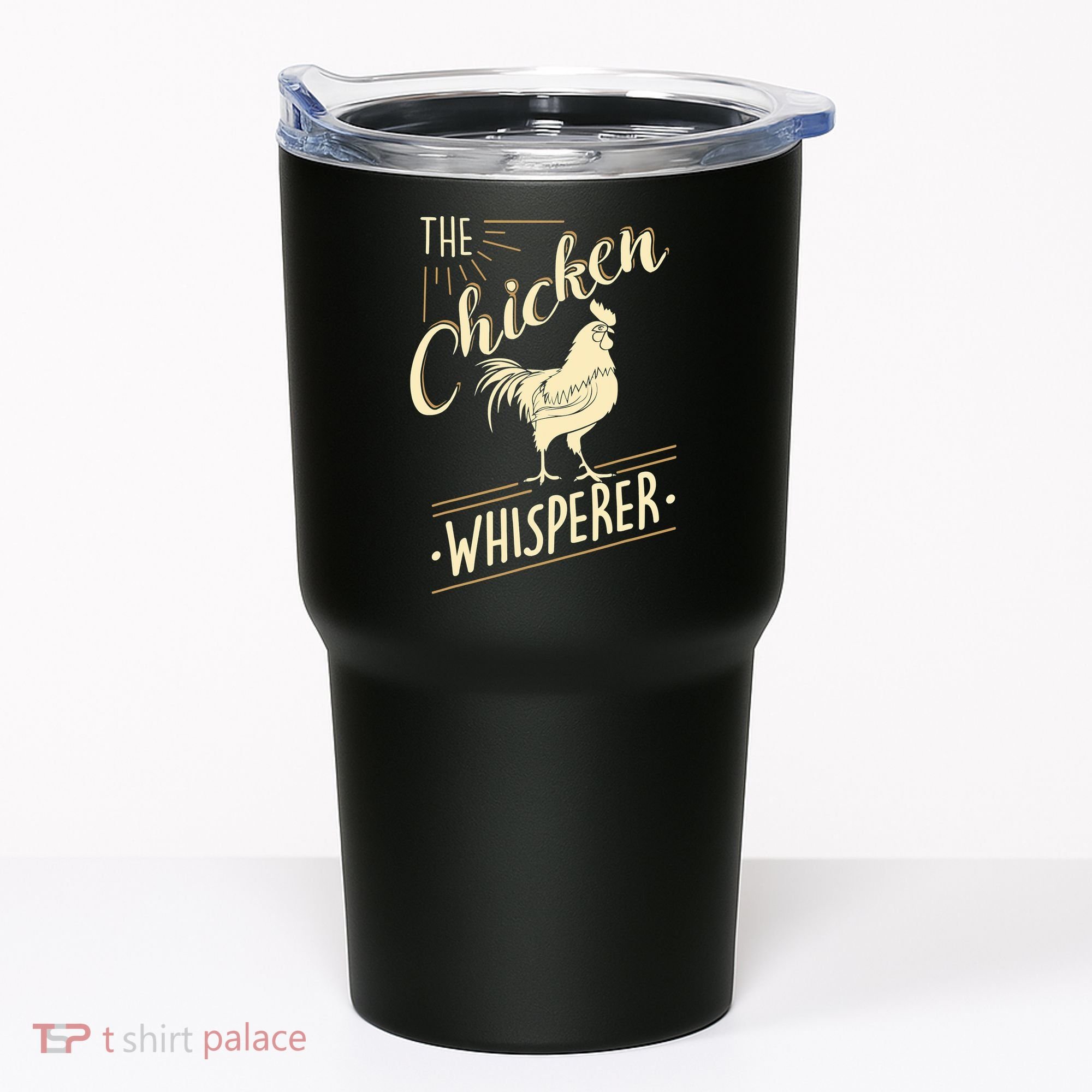 The Chicken Whisperer Funny Chicken Farming Morning Sun Tumbler