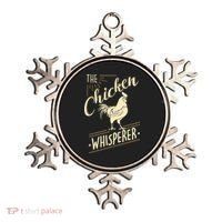 The Chicken Whisperer Funny Chicken Farming Morning Sun Ornament thumb 0