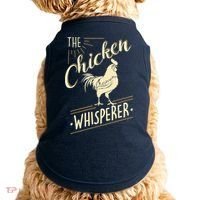 The Chicken Whisperer Funny Chicken Farming Morning Sun Doggie Tank thumb 0
