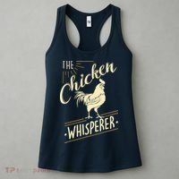 The Chicken Whisperer Funny Chicken Farming Morning Sun Women's Tank Top thumb 3
