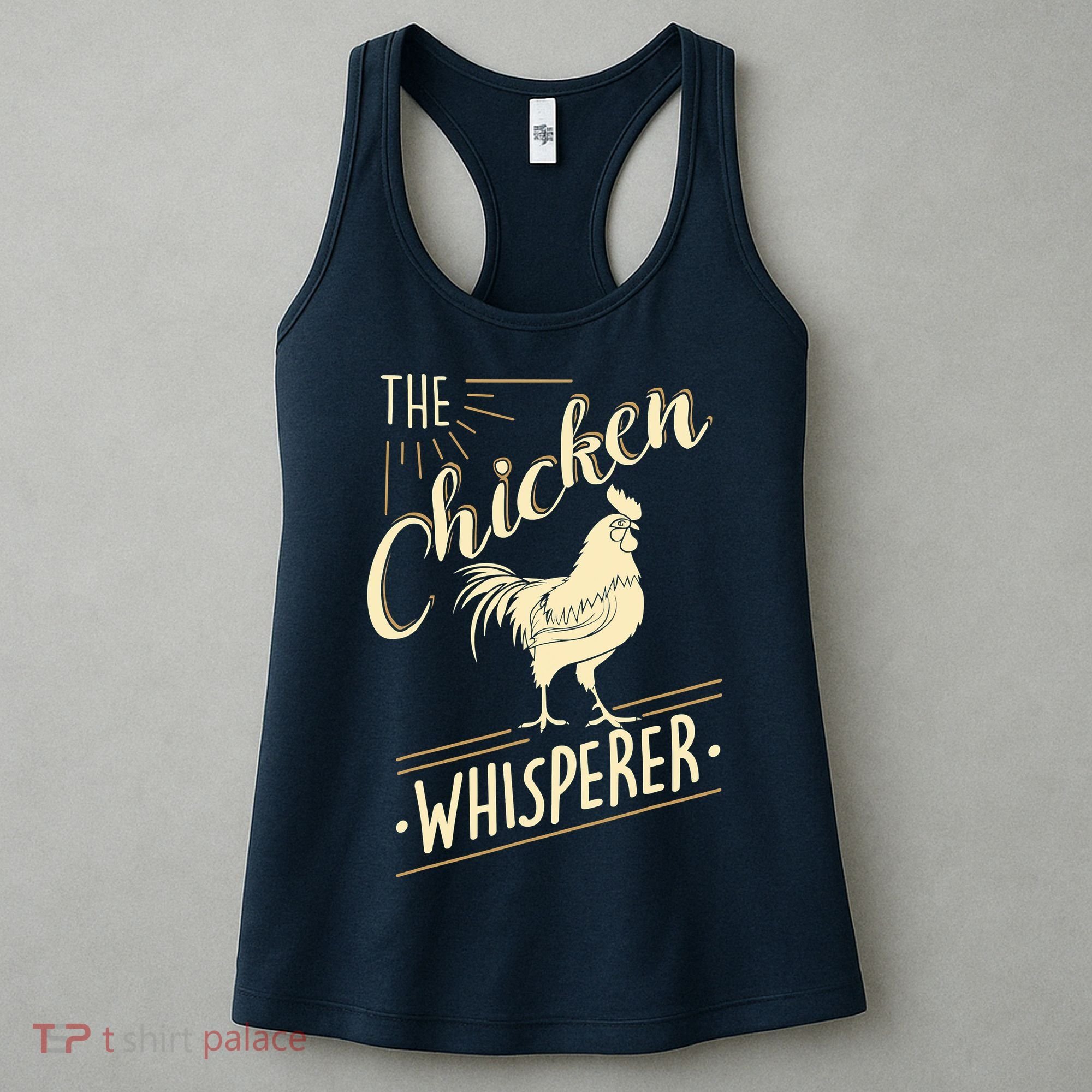 The Chicken Whisperer Funny Chicken Farming Morning Sun Women's Tank Top
