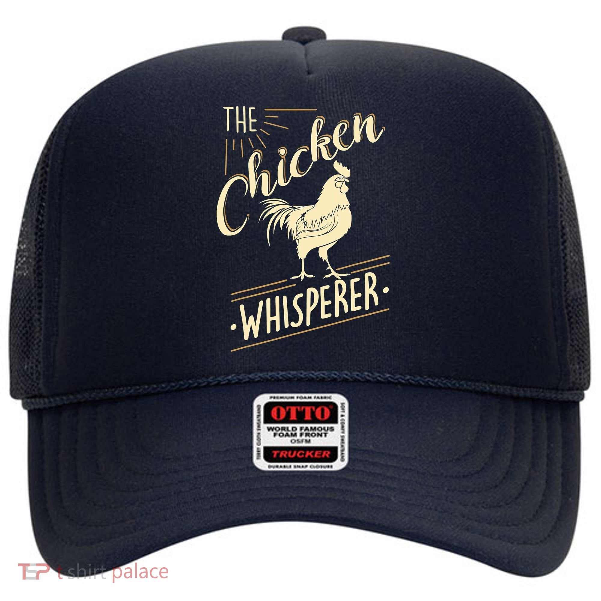 The Chicken Whisperer Funny Chicken Farming Morning Sun Hat
