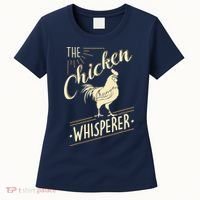 The Chicken Whisperer Funny Chicken Farming Morning Sun Women's T-Shirt thumb 0