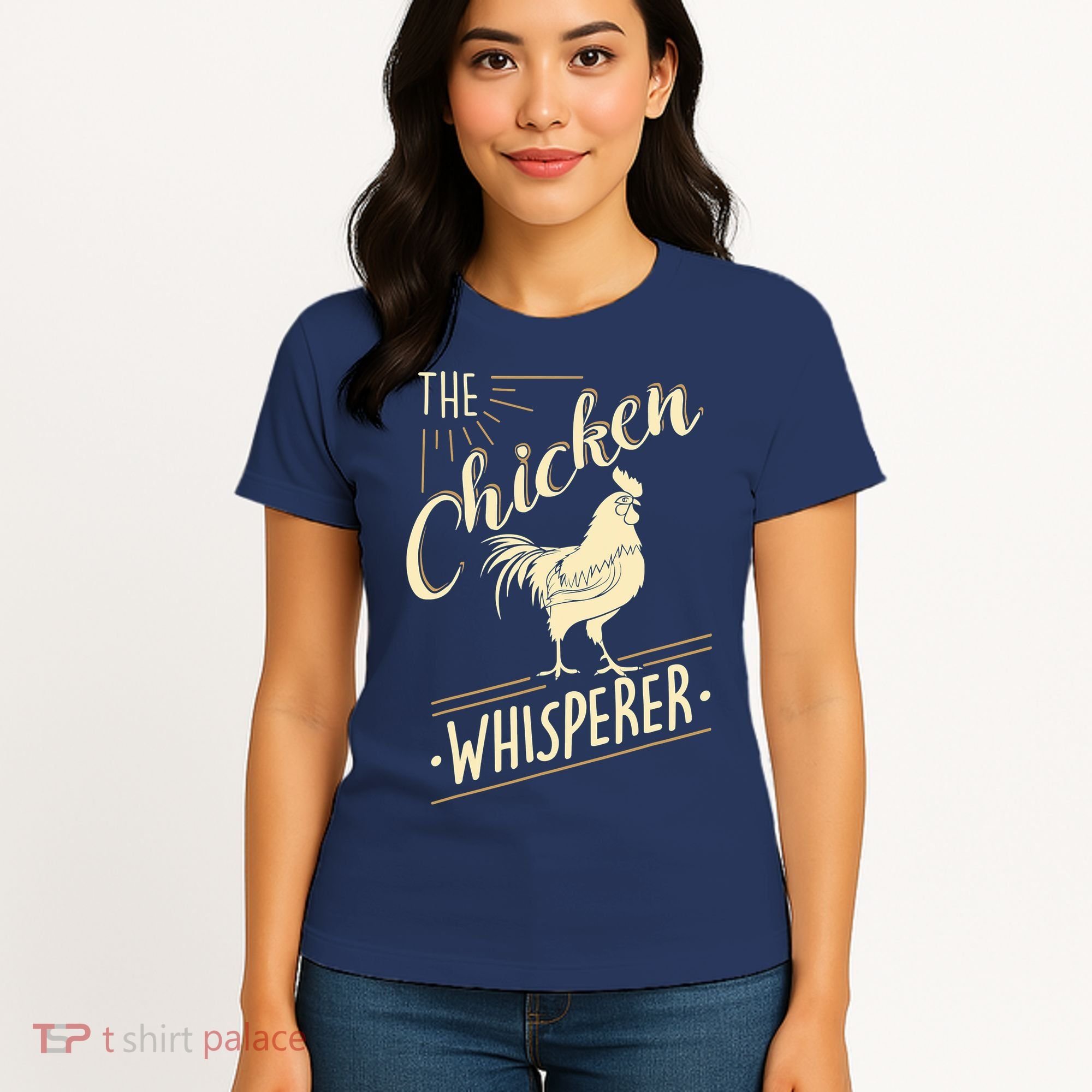The Chicken Whisperer Funny Chicken Farming Morning Sun Women's T-Shirt