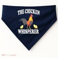 The Chicken Whisperer Funny Farm Animal USA-Made Doggie Bandana thumb 0