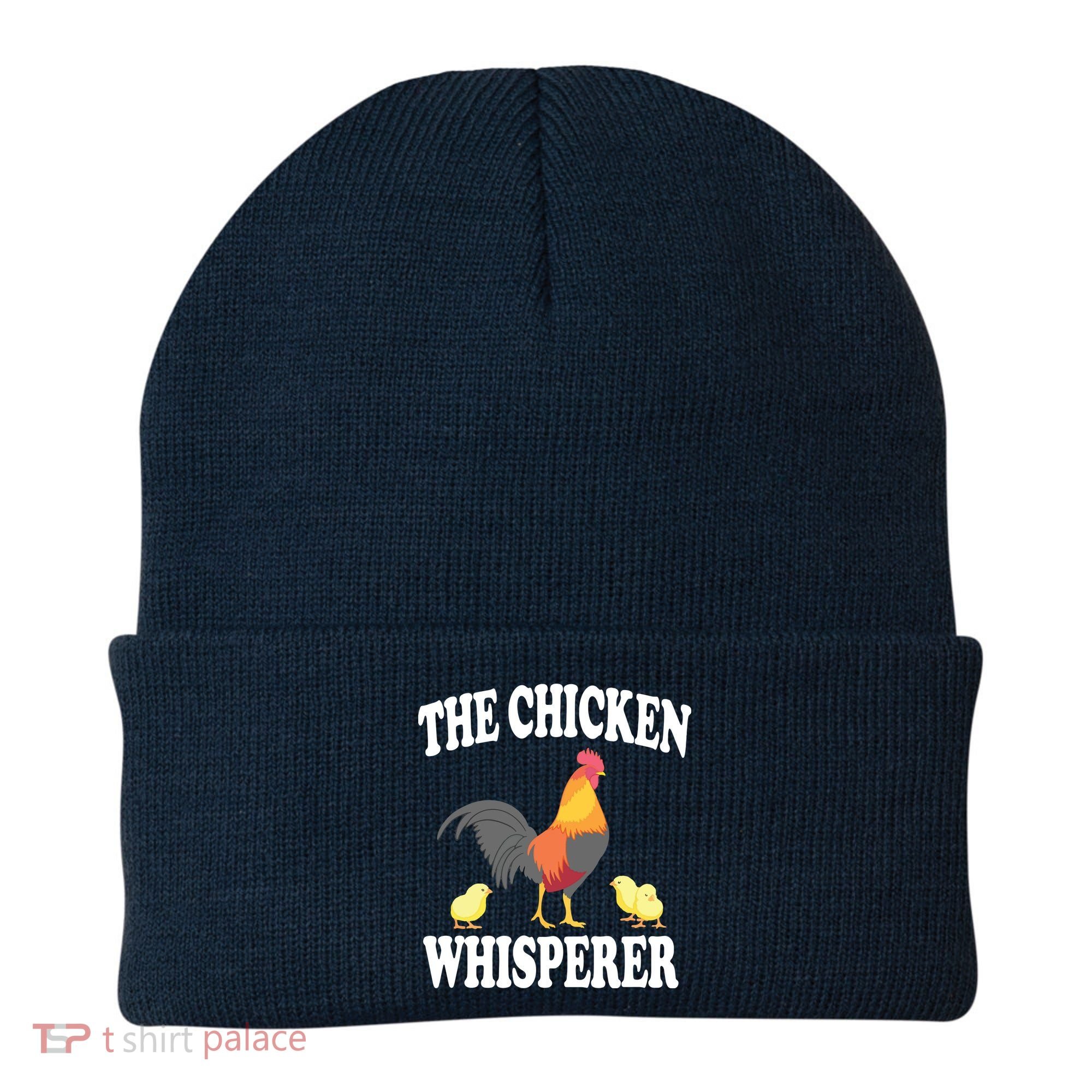 The Chicken Whisperer Funny Farm Animal Beanie