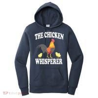 The Chicken Whisperer Funny Farm Animal Women's Hoodie thumb 0