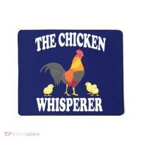 The Chicken Whisperer Funny Farm Animal Mousepad thumb 0
