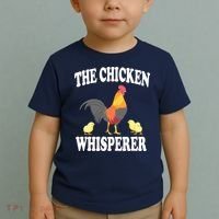 The Chicken Whisperer Funny Farm Animal Toddler T-Shirt thumb 2