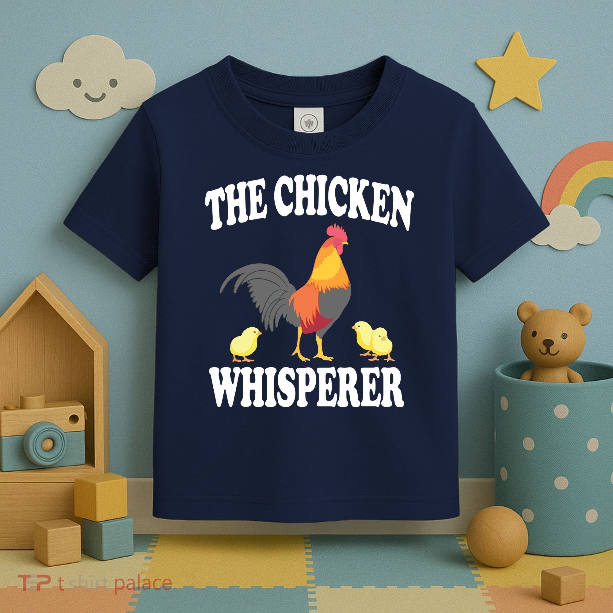 The Chicken Whisperer Funny Farm Animal Toddler T-Shirt