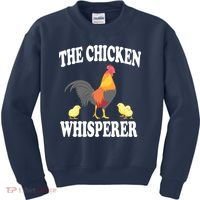 The Chicken Whisperer Funny Farm Animal Kids Sweatshirt thumb 0
