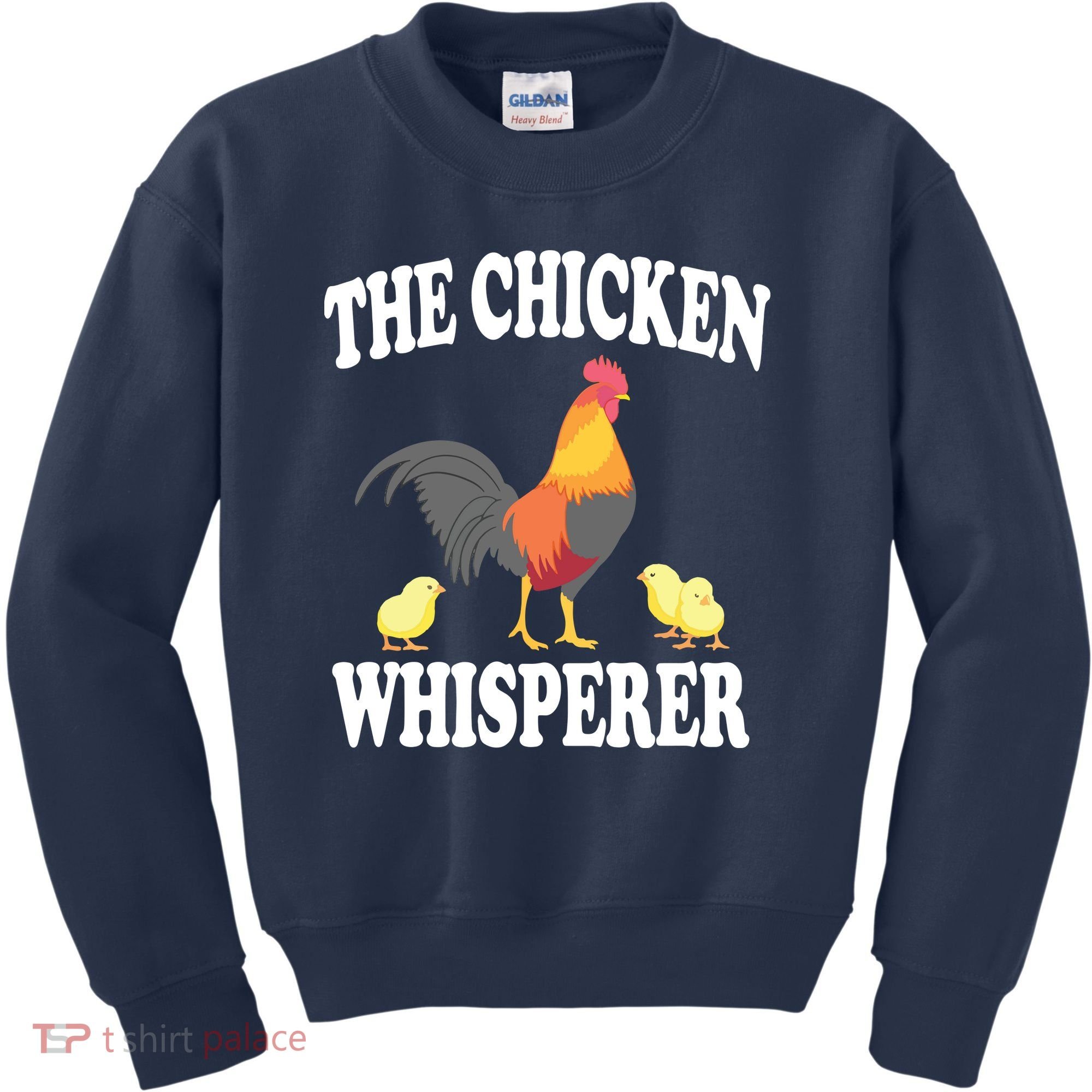 The Chicken Whisperer Funny Farm Animal Kids Sweatshirt