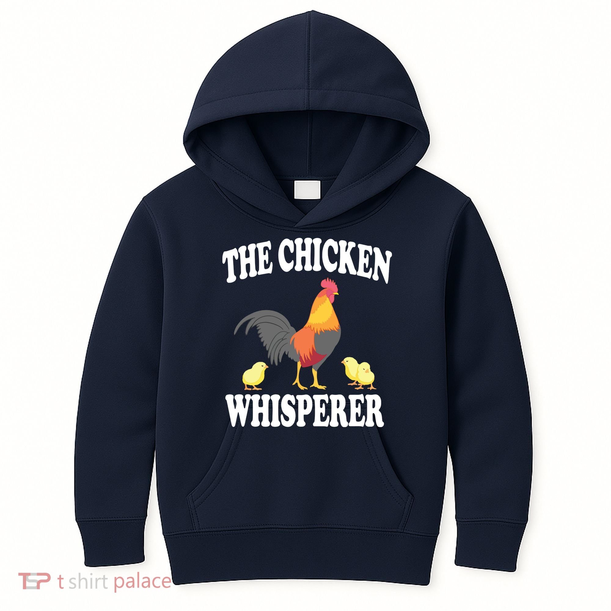 The Chicken Whisperer Funny Farm Animal Kids Hoodie