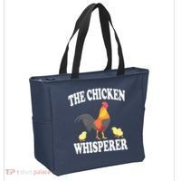 The Chicken Whisperer Funny Farm Animal Tote Bag thumb 2