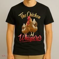 The Chicken Whisperer Funny Chicken Lover Farming T-Shirt thumb 3