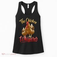The Chicken Whisperer Funny Chicken Lover Farming Women's Tank Top thumb 0