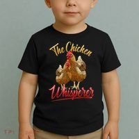 The Chicken Whisperer Funny Chicken Lover Farming Toddler T-Shirt thumb 2
