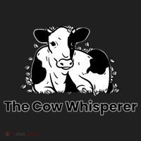 The Cow Whisperer Cute Black And White Resting Cow Beanie thumb 2
