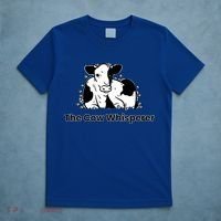 The Cow Whisperer Cute Black And White Resting Cow T-Shirt thumb 5