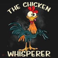 The Chicken Whisperer Funny Farmer Apron thumb 3
