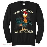 The Chicken Whisperer Funny Farmer Sweatshirt thumb 0
