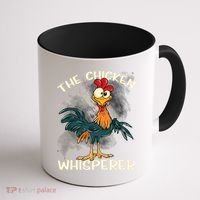 The Chicken Whisperer Funny Farmer Coffee Mug thumb 1