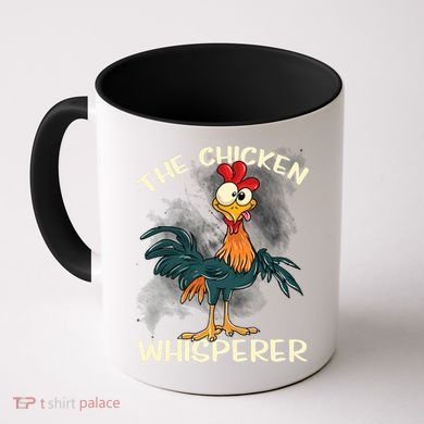 The Chicken Whisperer Funny Farmer Coffee Mug